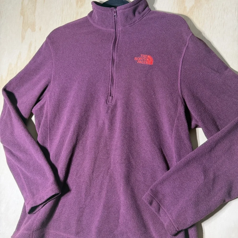 North Face 100 Glacier 1/4-zip‎ fleece pullover Men’s Medium